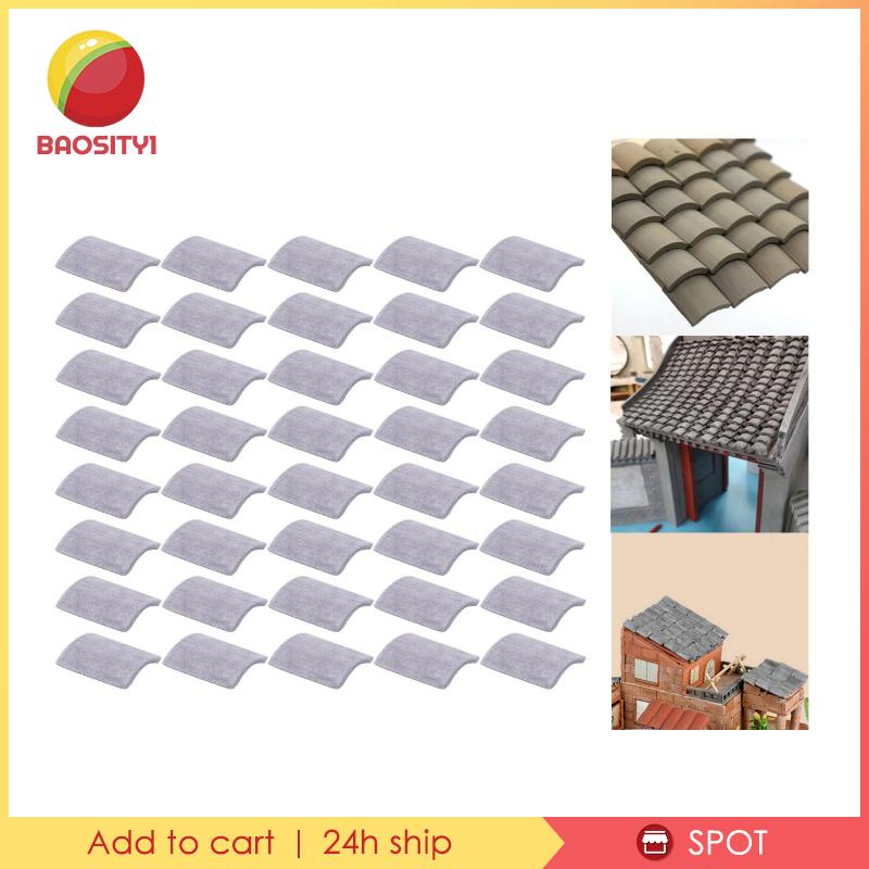 [Baosity1] Đồ Nội Thất Nhà Búp Bê diy Bằng Nhựa 35 Miếng 17x13x2mm