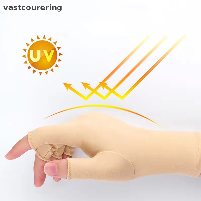 1 Đôi Găng Tay Mềm Chống Tia UV Không Ngón