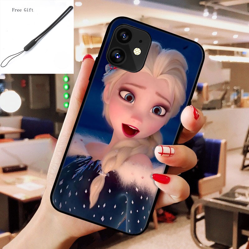 Ốp Điện Thoại In Hình Elsa Cho iPhone 14 Plus Pro 11 XR XS 6 6S 7 / 8 / SE 2020 Plus A8