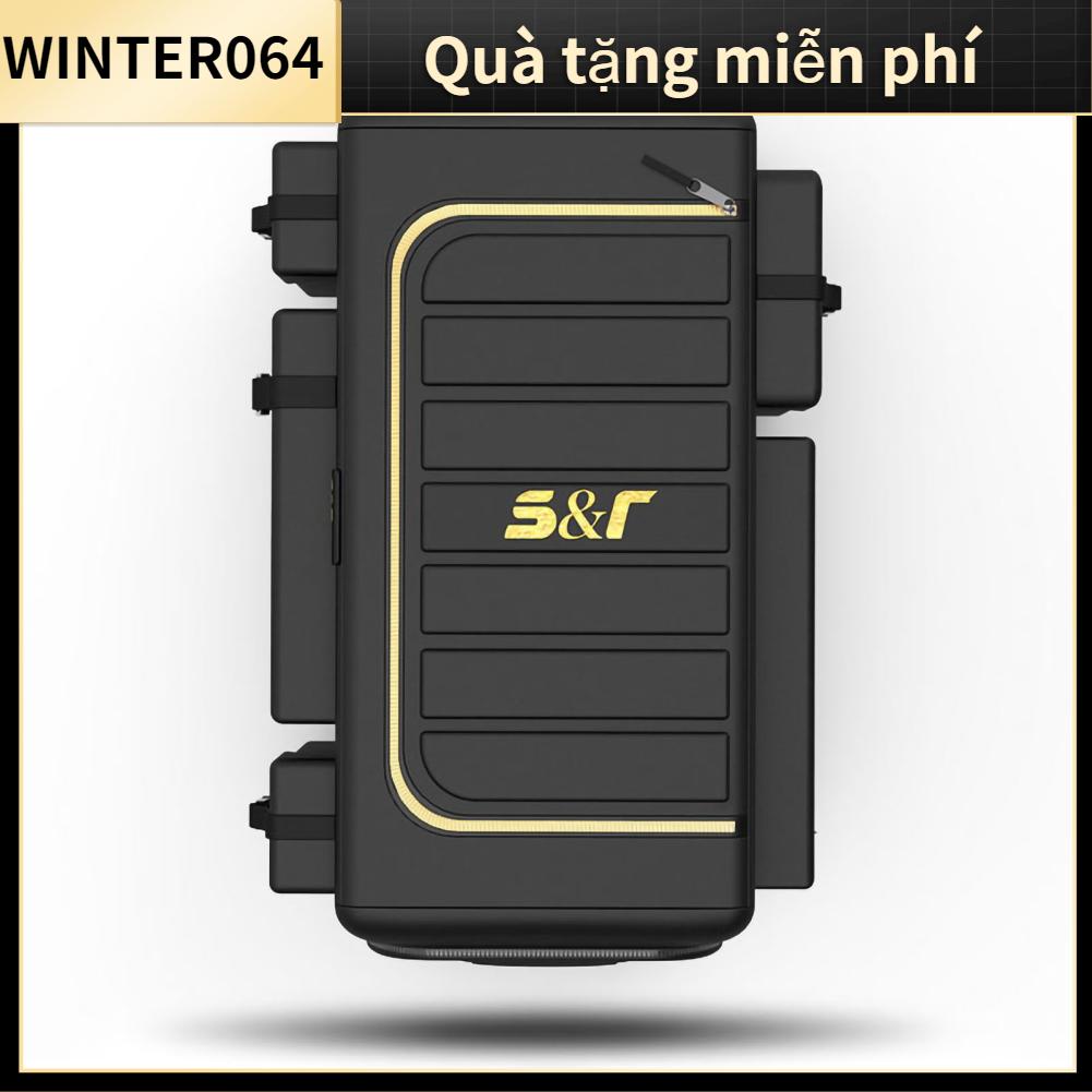 Winter064 Cốp Xe Ô Tô Công Suất Lớn Vải Oxford 3 Lớp Thiết Kế Thu Gọn Sắp Xếp Lưu Trữ Cho