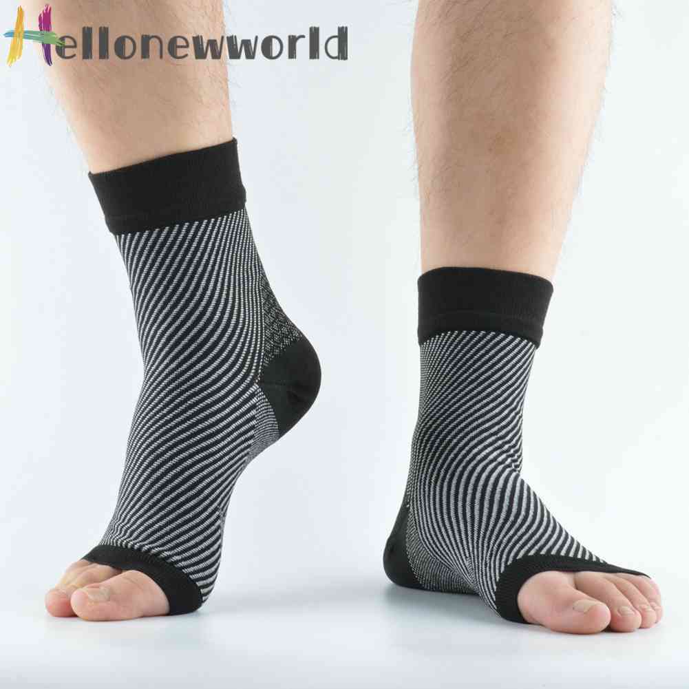 1 Đôi Tất Mắt Cá Chân Chống Mệt Mỏi Có Thể Tái Sử Dụng Dùng Khi Chơi Bóng Rổ / Chạy Bộ