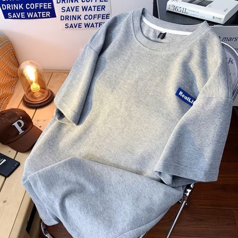 Áo Thun Cotton Ngắn Tay Dáng Rộng Thời Trang Mùa Hè Cá Tính