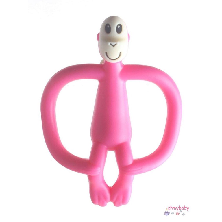 [Sẵn sàng] Trẻ Sơ Sinh Silicone Hoạt Hình Khỉ Răng Hàm Thanh Giảm Đau Dụng Cụ Dễ Dàng Vệ Tay Cầm Vòng [P/7]