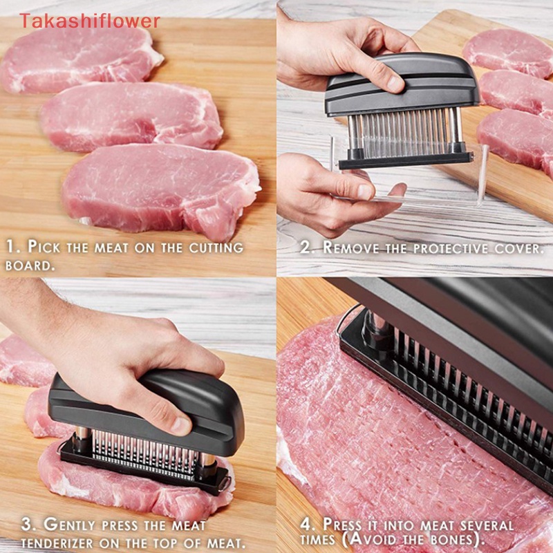 Dụng Cụ Làm Mềm Thịt Bằng Thép Không Gỉ 48 s