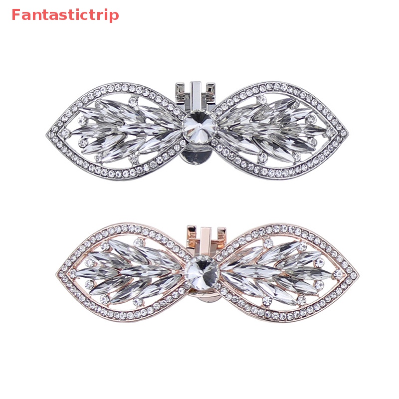 Kẹp Kim Loại Đính Đá Trang Trí Giày Thời Trang Cho Nữ Mới