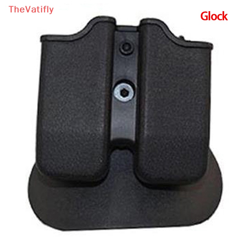 Túi Đựng Tạp Chí Đôi 9mm Chuyên Dụng Cho Glock 17 Beretta M9 M92 Colt 1911 Hung Universal 9mm. 40 Mag