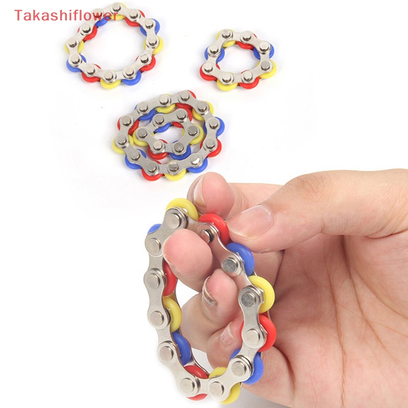 Đồ Chơi Vòng Tay / Dây Xích Xe Đạp Bằng Kim Loại 6 / 8 / 10 / 12 Giảm Căng Thẳng