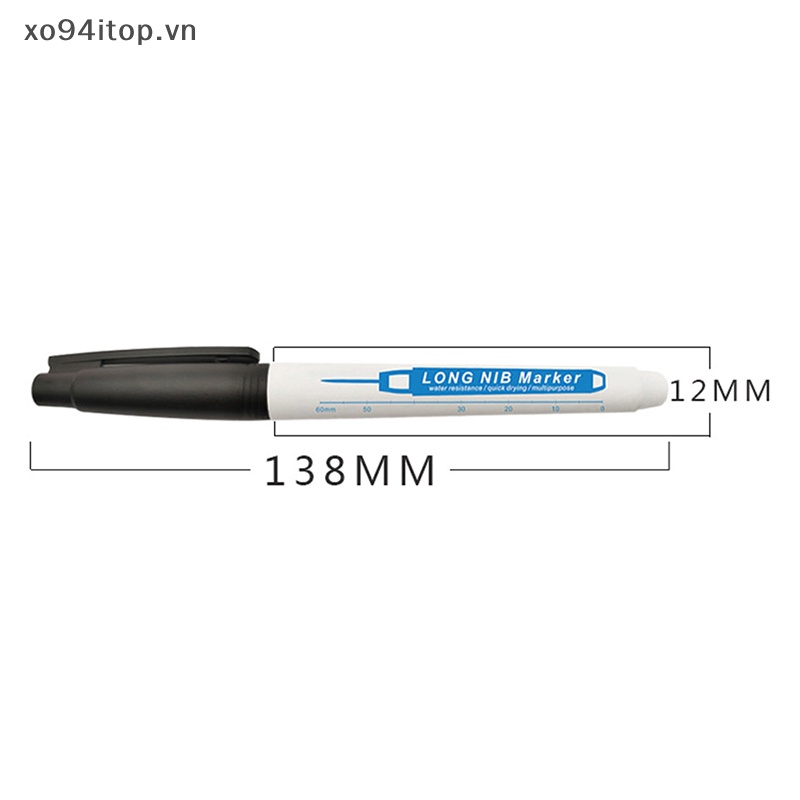 Bút Đánh Dấu Lỗ Dài 30mm Bằng Kim Loại Chống Nước Đa Năng Trang Trí Nhà Cửa