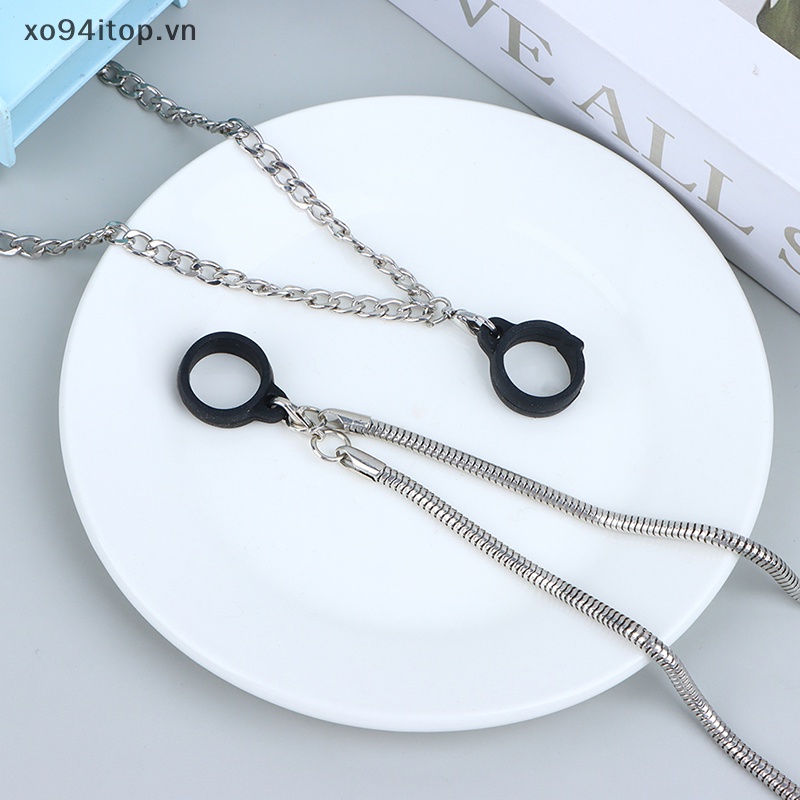 Dây Đeo Cổ Chống Thất Lạc Bằng Silicon Và Kim Loại Cho XOITOP