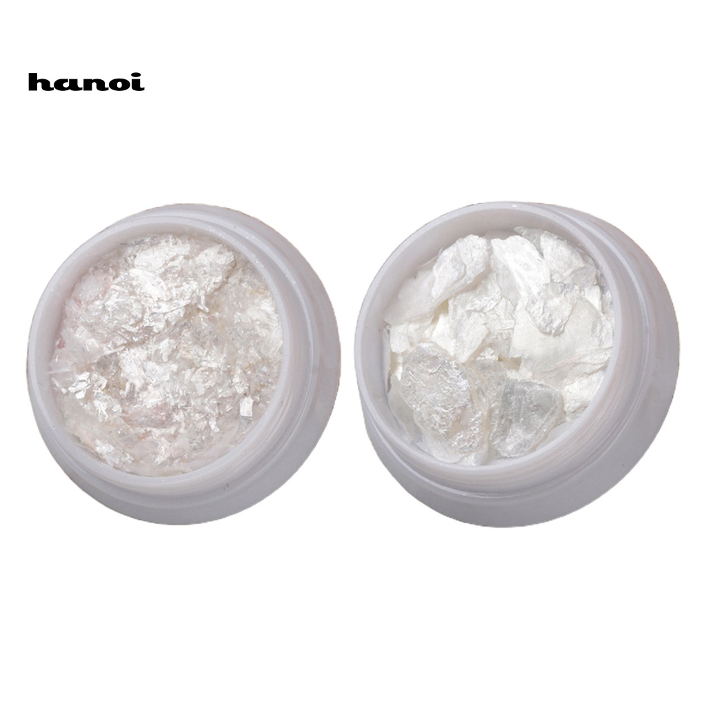 1 Hộp Kim Tuyến Vỏ Sò Lấp Lánh Trang Trí Móng Tay Không Phai Màu Cho Nữ