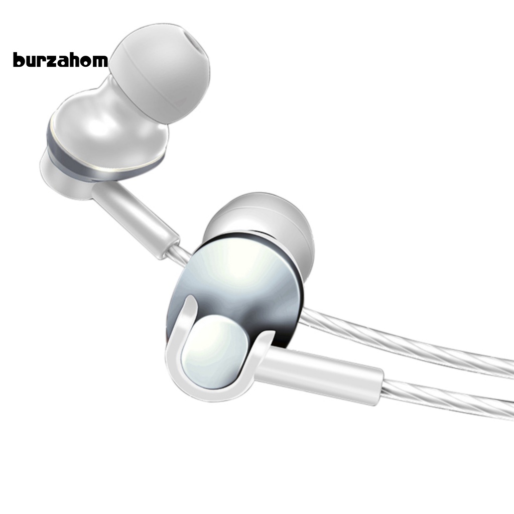 Tai Nghe Nhét Tai Jack 3.5mm Âm Thanh Siêu Trầm Có Micro Chuyên Dụng Cho Máy Tính