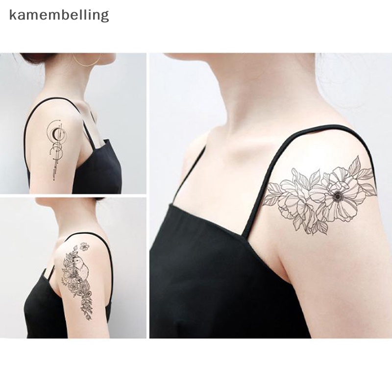 Miếng Dán Hình Xăm Tạm Thời kamembelling Chống Nước Cho Nữ