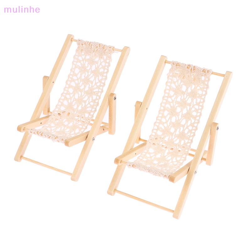 Ghế Xếp Mini Trang Trí Nhà Búp Bê Xinh Xắn