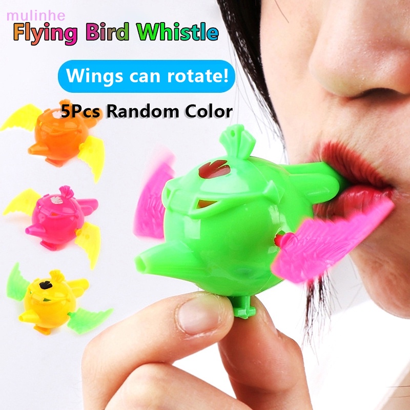 Set 5 Còi Đồ Chơi Hình Chú Chim Dành Cho Các Bé