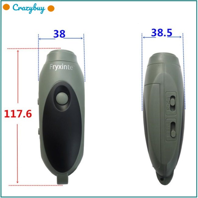Cr Còi Điện Tử 3 Tông Có Dây Đeo Tay Tiện Dụng Cho Các Hoạt Động Thể Thao