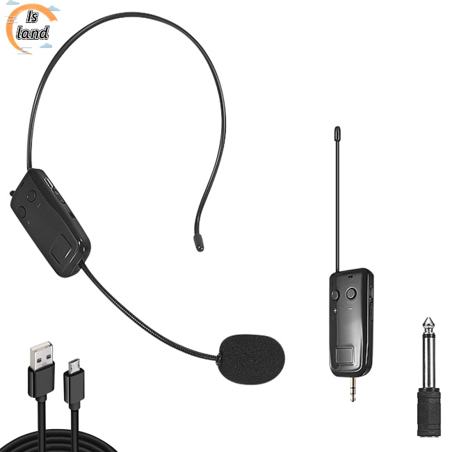 Micro Không Dây 2.4g Khuếch Đại Giọng Nói Có Thể Sạc Lại Cho Giáo Viên