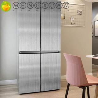 Miếng Dán Trang Trí Tủ Lạnh Bằng Kim Loại Không Thấm Nước Dễ Tháo Gỡ Tiện Dụng