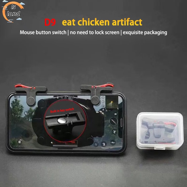 1 Cặp Nút Bấm Hỗ Trợ Chơi Game Trên Điện Thoại D9