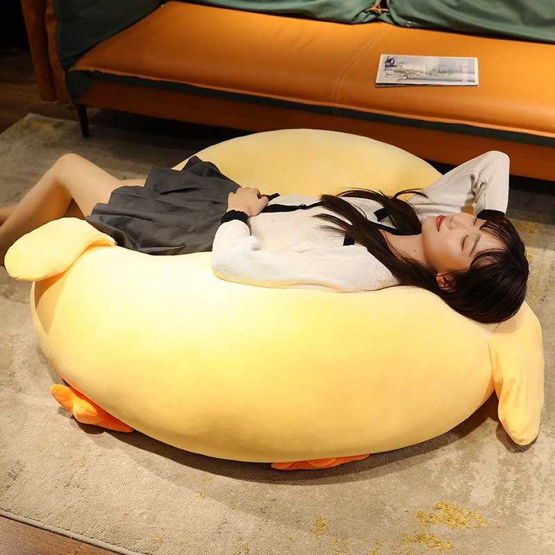 🌈gấu bông gà vàng búp bê gà vàng Gối gà ngộ nghĩnh thú nhồi bông quà tặng trẻ em Món quà sinh nhật trang trí nhà cửa