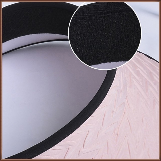 Mũ Chống Nắng Vành Rộng Hở Chóp Thời Trang Đi Biển Mùa Hè Cho Nữ