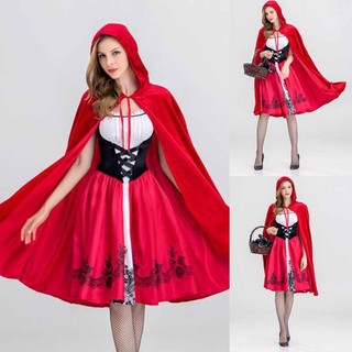 Fancy Dress Halloween Little Red Party Party Clothes Riding Hood Uniform