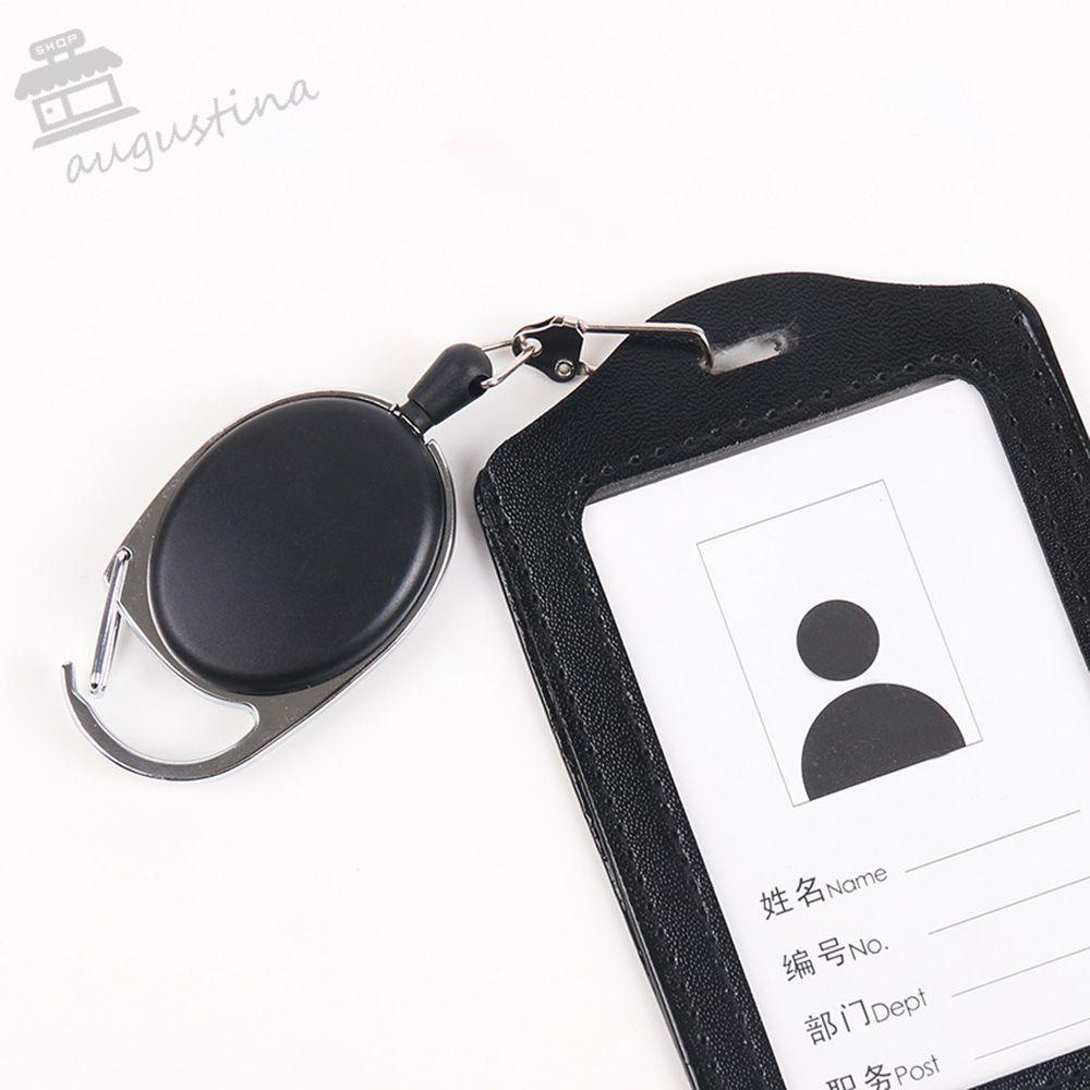 Giá Đỡ Thẻ Tên ABS Co Giãn Gắn Thắt Lưng Móc Chìa Khóa Câu Cá Bay AUGUSTINA