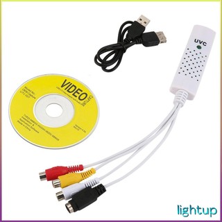 [Sẵn sàng] 1 Bộ Chất Lượng Cao Mới USB 2.0 Tv Dvd Vhs Video Capture Adapter Dễ Dàng Nắp Thẻ Âm Thanh Av Mmm Cho Win7 Nhanh Khuyến Mãi Hàng Về [Y/14]