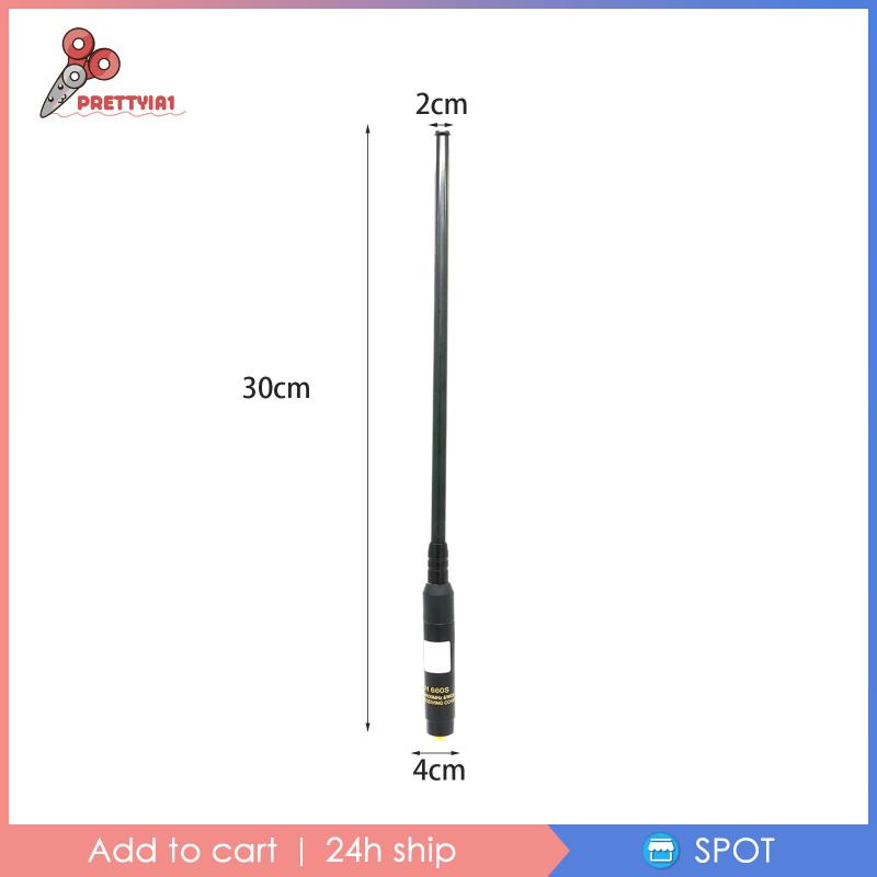 Ăng Ten Radio Thu Sóng Sma-Female 144 / 430MHz Cho 82 5RC 5RE Prettyia1