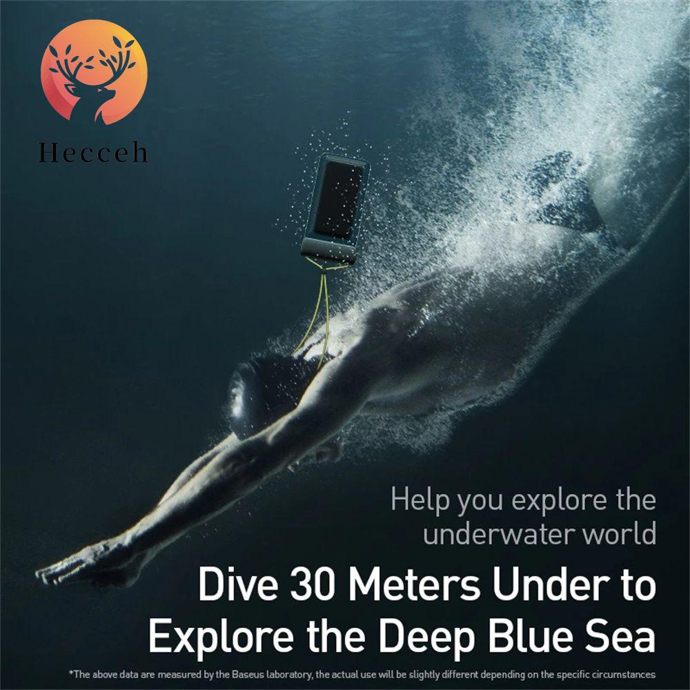 Túi Đựng Điện Thoại Trong Suốt Chống Thấm Nước Tiện Dụng Khi Đi Bơi / Lướt Sóng