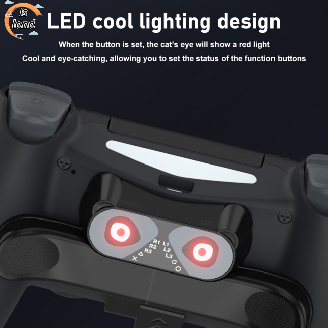 Bộ Nút Bấm Điều Khiển Mở Rộng Thay Thế Chuyên Dụng Cho Tay Cầm Chơi Game Ps4