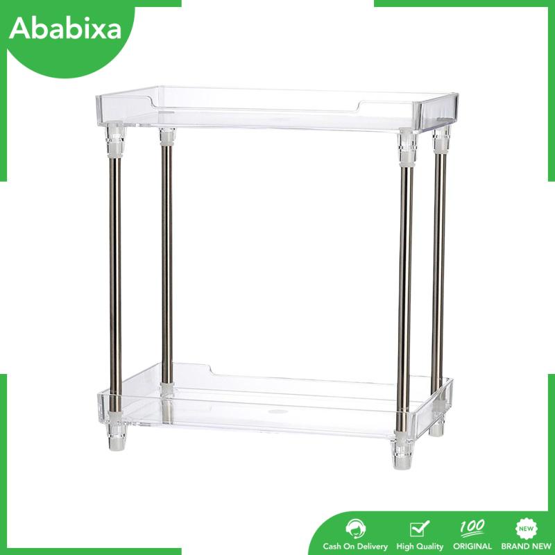 Khay Đựng Trang Sức Hai Tầng Chống Trượt Sức Chứa Lớn Tiện Dụng Cho Nhà Bếp / Văn Phòng / Ban Công