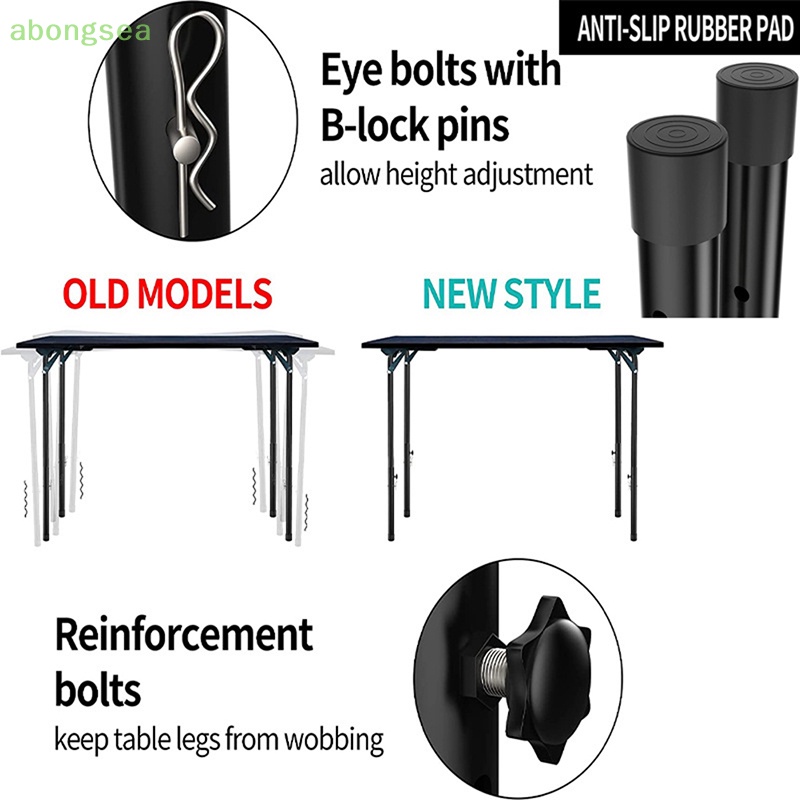 Abongsea Chân Bàn Mở Rộng Chất Lượng Cao Có Thể Điều Chỉnh Chiều Cao