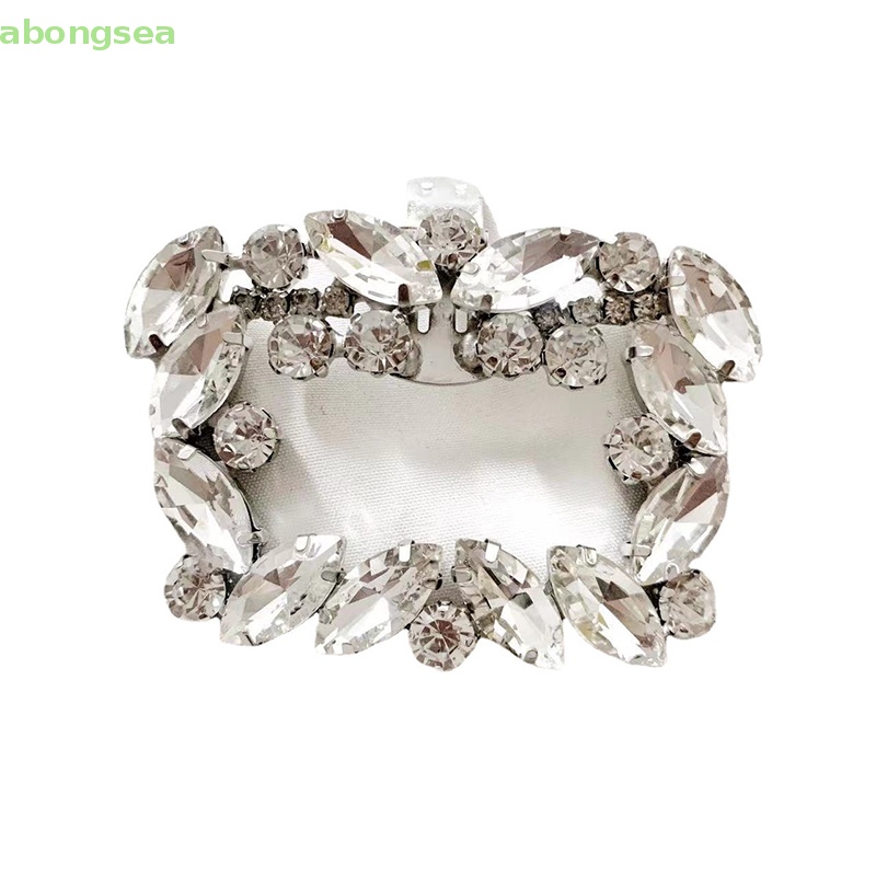 1 Khóa Kẹp Hình Hoa Đính Đá Trang Trí Giày Cao Gót Cho Cô Dâu