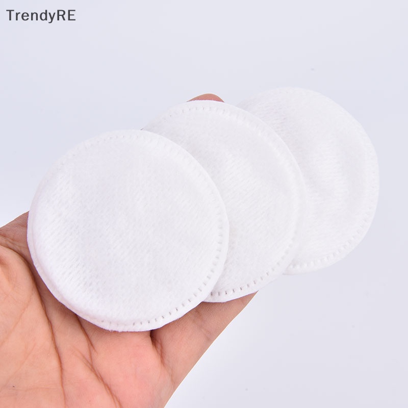 Bộ 100 Bông Tẩy Trang 100% Cotton Mềm Mại Hình Tròn