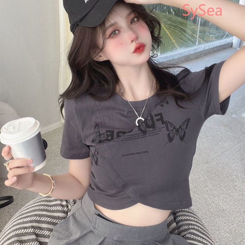 Áo Kiểu Hàn Quốc Dáng Ôm Thời Trang Mùa Hè Cho Nữ