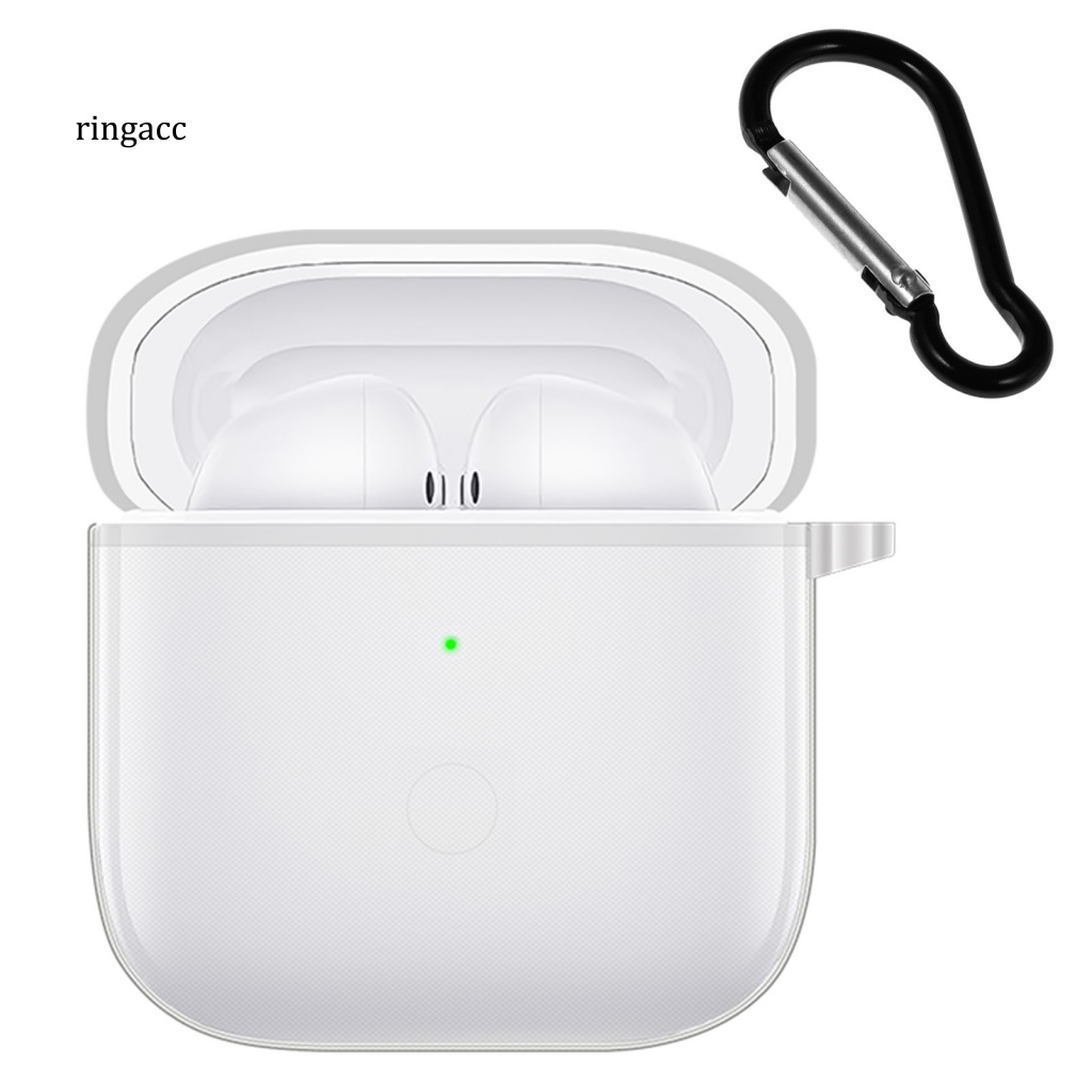 Vỏ Bảo Vệ Hộp Sạc Tai Nghe Redmi Buds 3 Bằng TPU Mềm Trong Suốt Chống Rơi