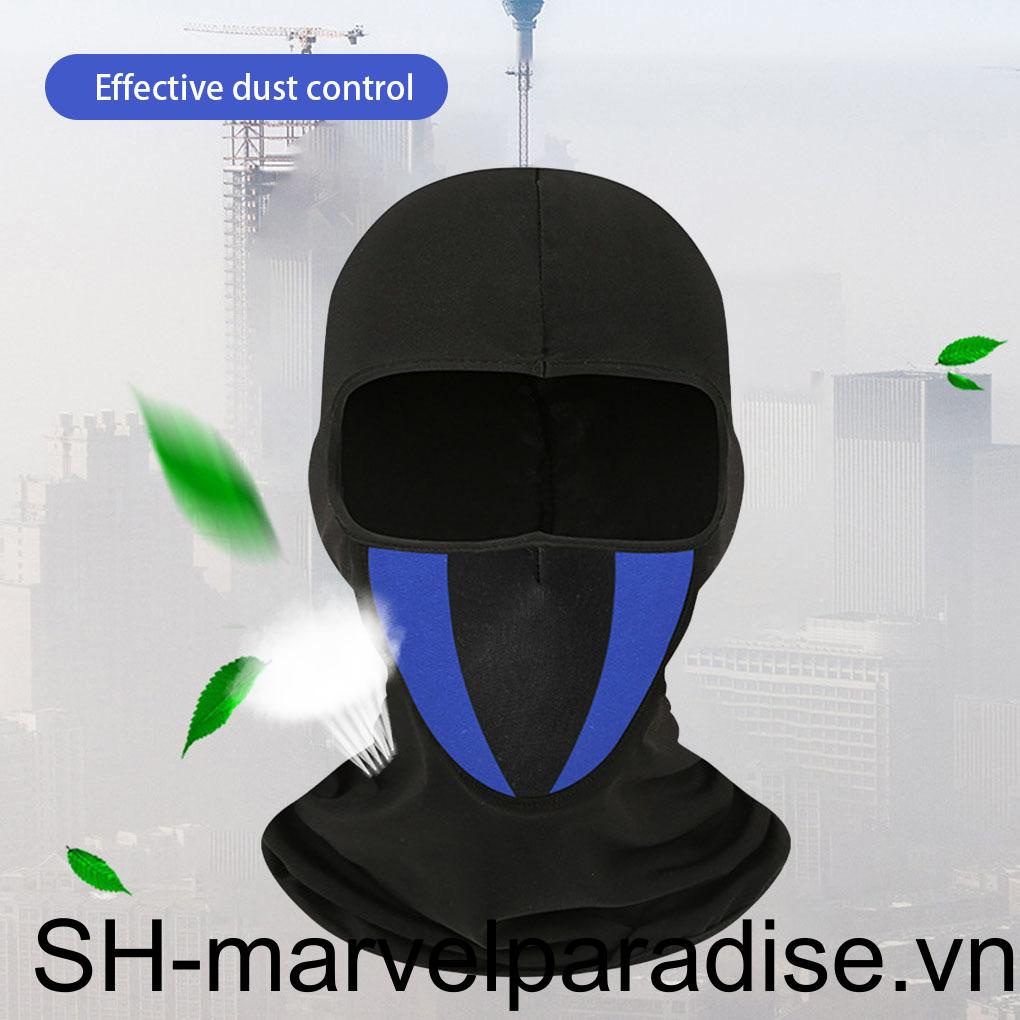 Mũ Trùm Đầu Che Phủ Toàn Diện Chống Gió Giữ Ấm Mùa Đông Khi Đi Xe Máy