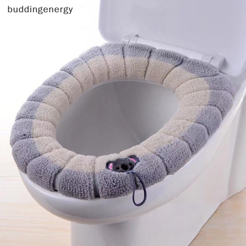 1 Miếng Lót Bồn Cầu Mềm Mại Ấm Áp Có Thể Giặt Lại Tiện Dụng