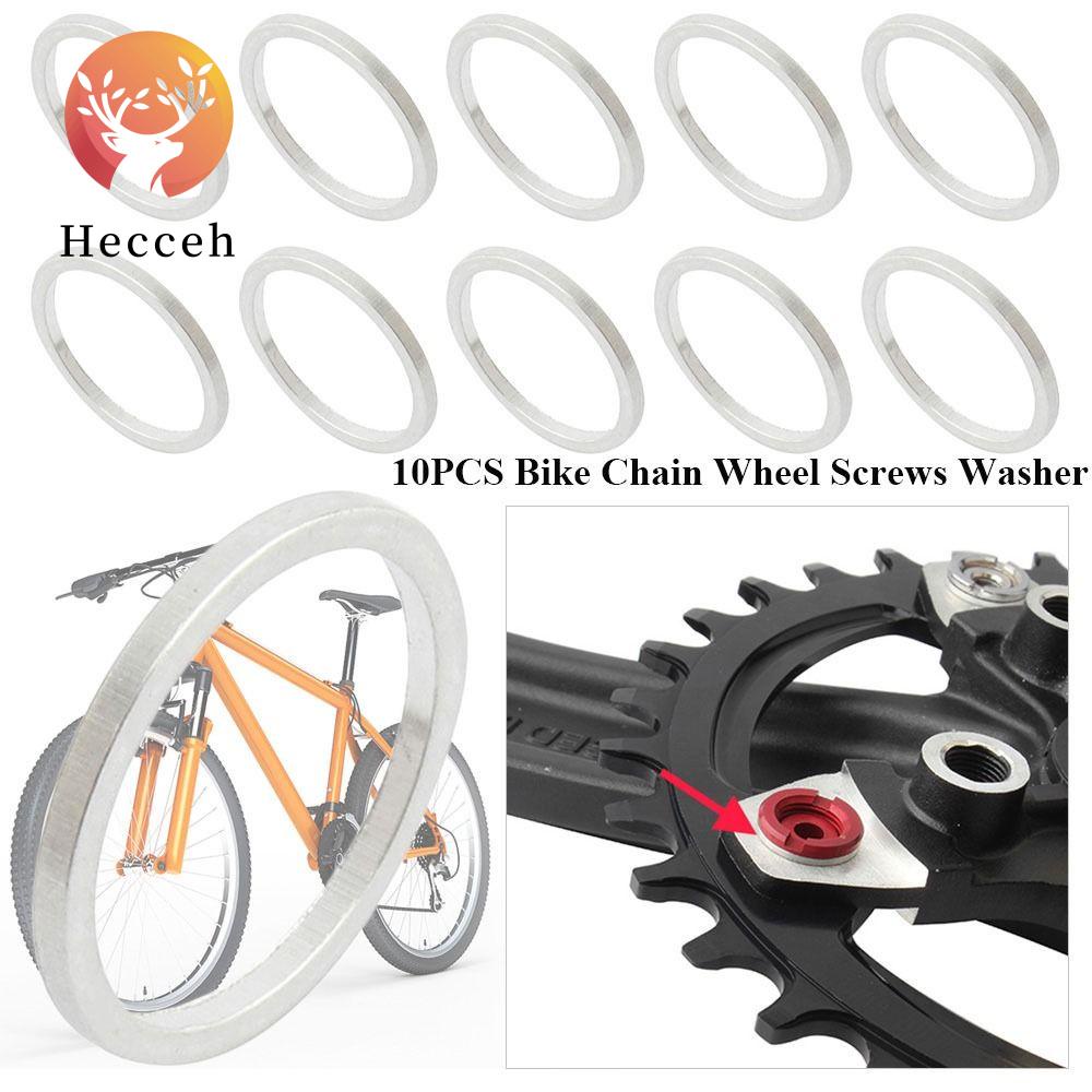 Set 10 Ốc Vít Bánh Xích Xe Đạp Bằng Nhôm Chất Lượng Cao