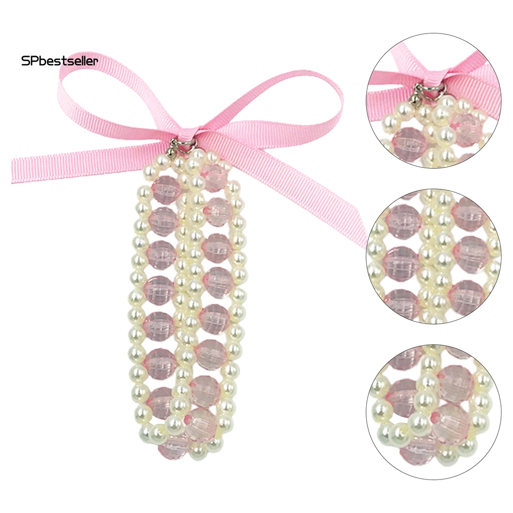 Vòng Cổ Ngọc Trai Nhân Tạo Bằng Acrylic Trang Trí Vòng Tay Cho Thú Cưng