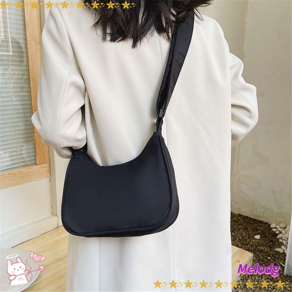 Túi Đeo Vai / Kẹp Nách Màu Sắc Tinh Khiết Thanh Lịch Cho Nữ