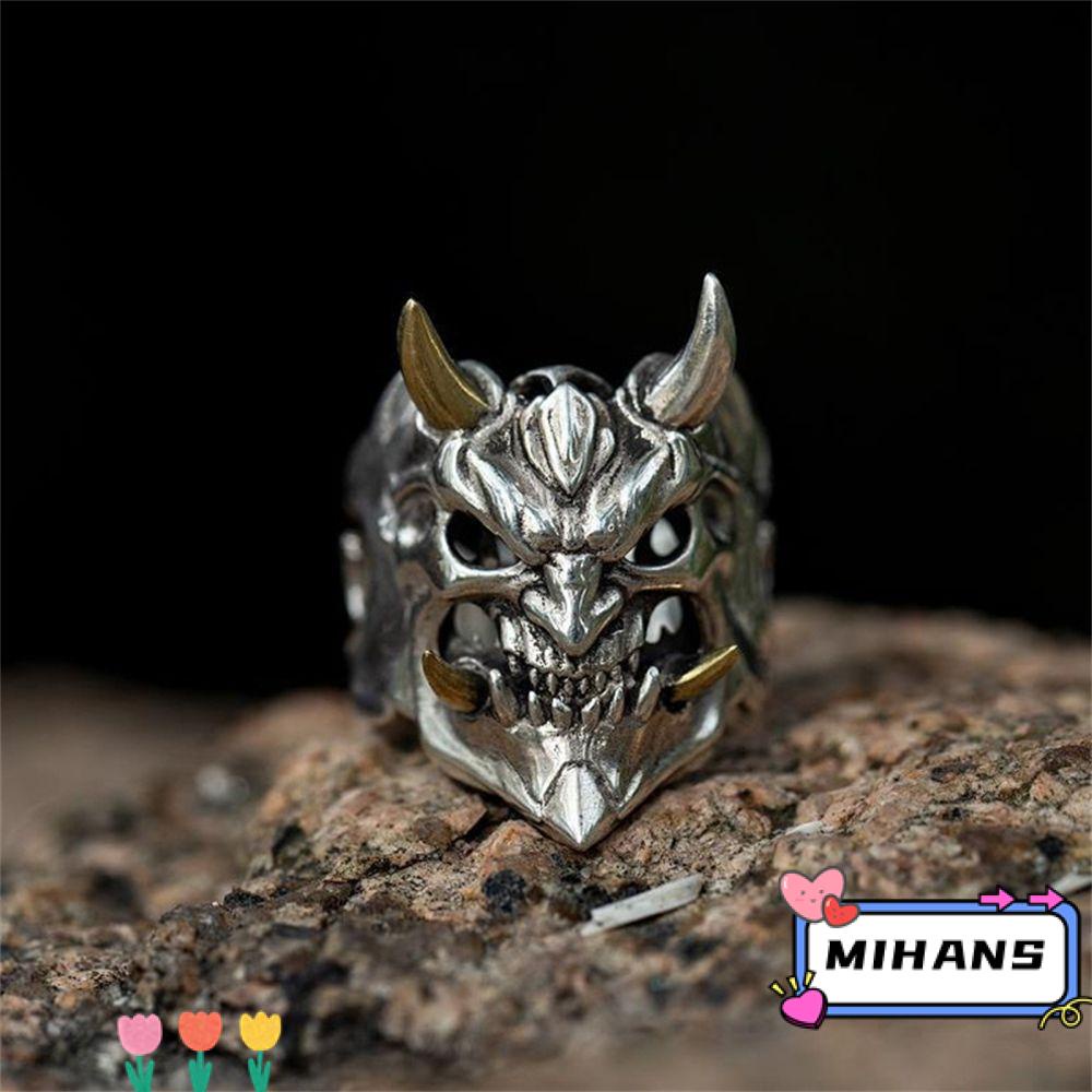 Nhẫn Hình Bộ Xương Phong Cách Gothic Cổ Điển Cho Nam