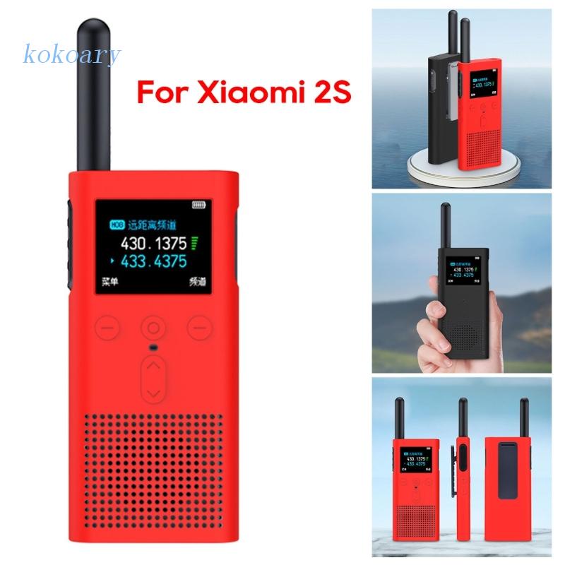 Vỏ Silicone Chống Trầy Xước Cho Bộ Đàm Hai Chiều Radio 2S Walkie-Talkie