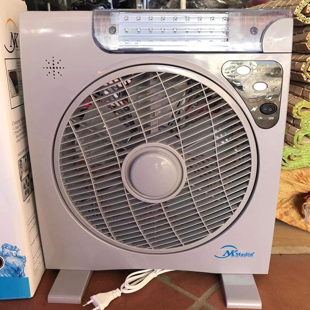 Quạt Tích Điện NK Media MD-EF0212 Siêu Bền và quạt tích điện mickey TD-914