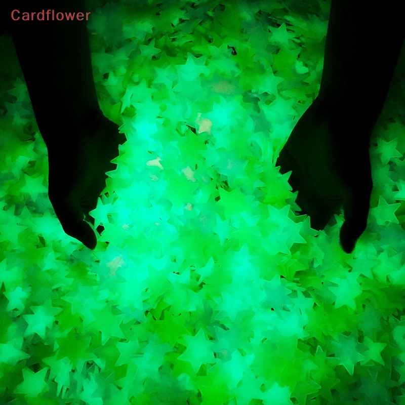 100 Ngôi Sao Dạ Quang Dán Tường Trang Trí Mới