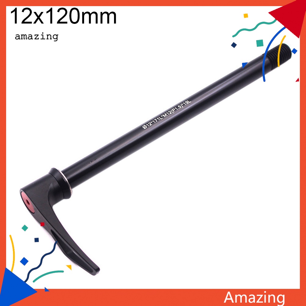 Trục Đòn Bẩy Xe Đạp 12x120 / 123 / 171 / 175mm Bằng Hợp Kim Nhôm