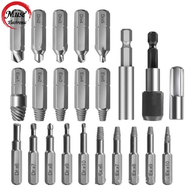 Bộ 33 Món Dụng Cụ Tháo Ốc Vít Bị Hỏng Hss Chất Lượng Cao