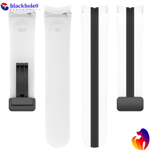 Dây Đeo Silicon Hai Màu Thay Thế Cho Đồng Hồ Thông Minh Galaxy Watch5 / 5 Pro / 4 / 4