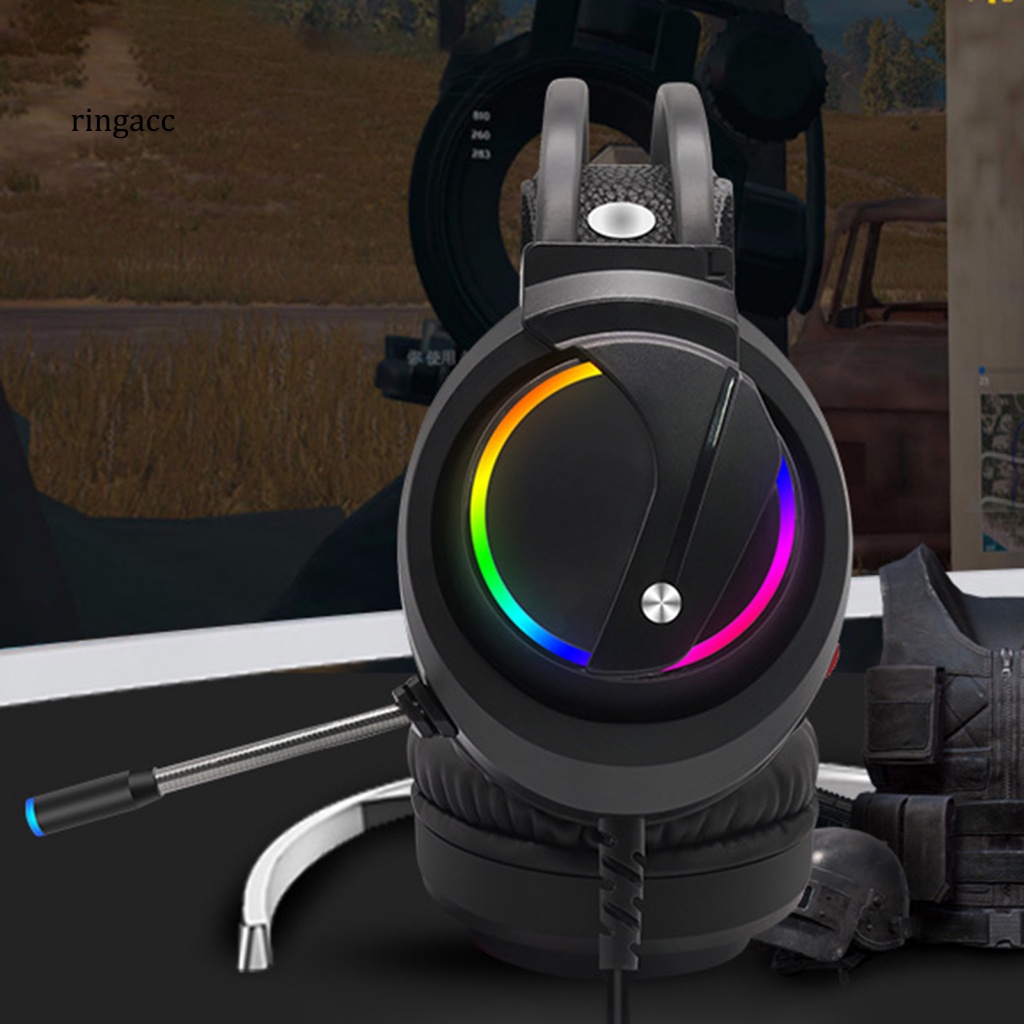 Tai Nghe Chụp Tai RGA K1 RGB Có Micro Và Đèn LED Dùng Để Chơi Game