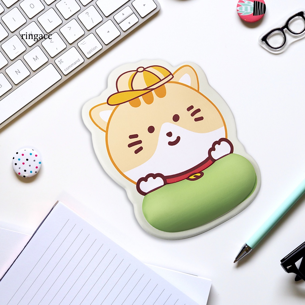 Tấm Lót Chuột Siêu Mỏng Thoải Mái In Họa Tiết Hoạt Hình 3D Dễ Thương Tiện Dụng Cho Văn Phòng
